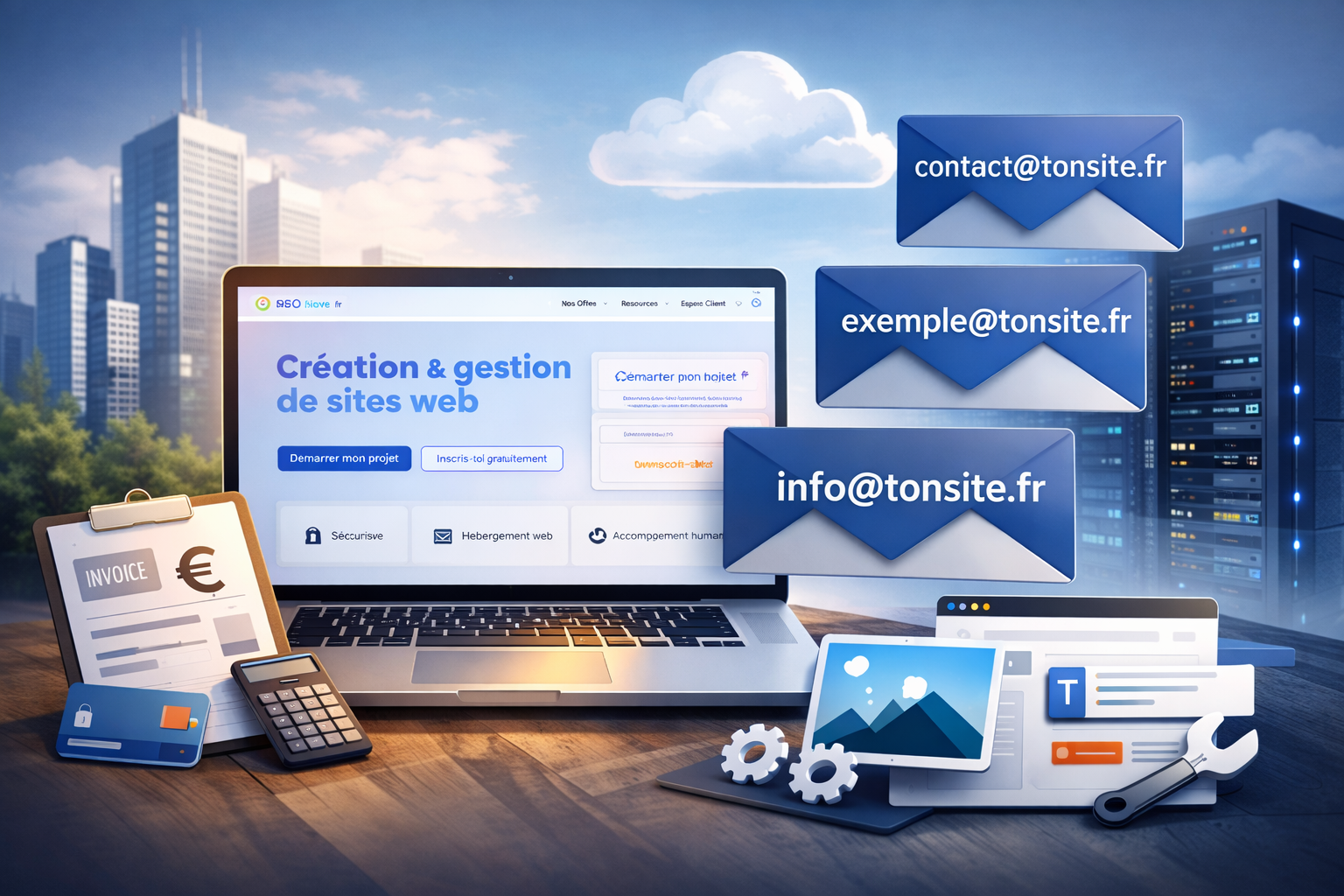 Création de site web GSO Nova